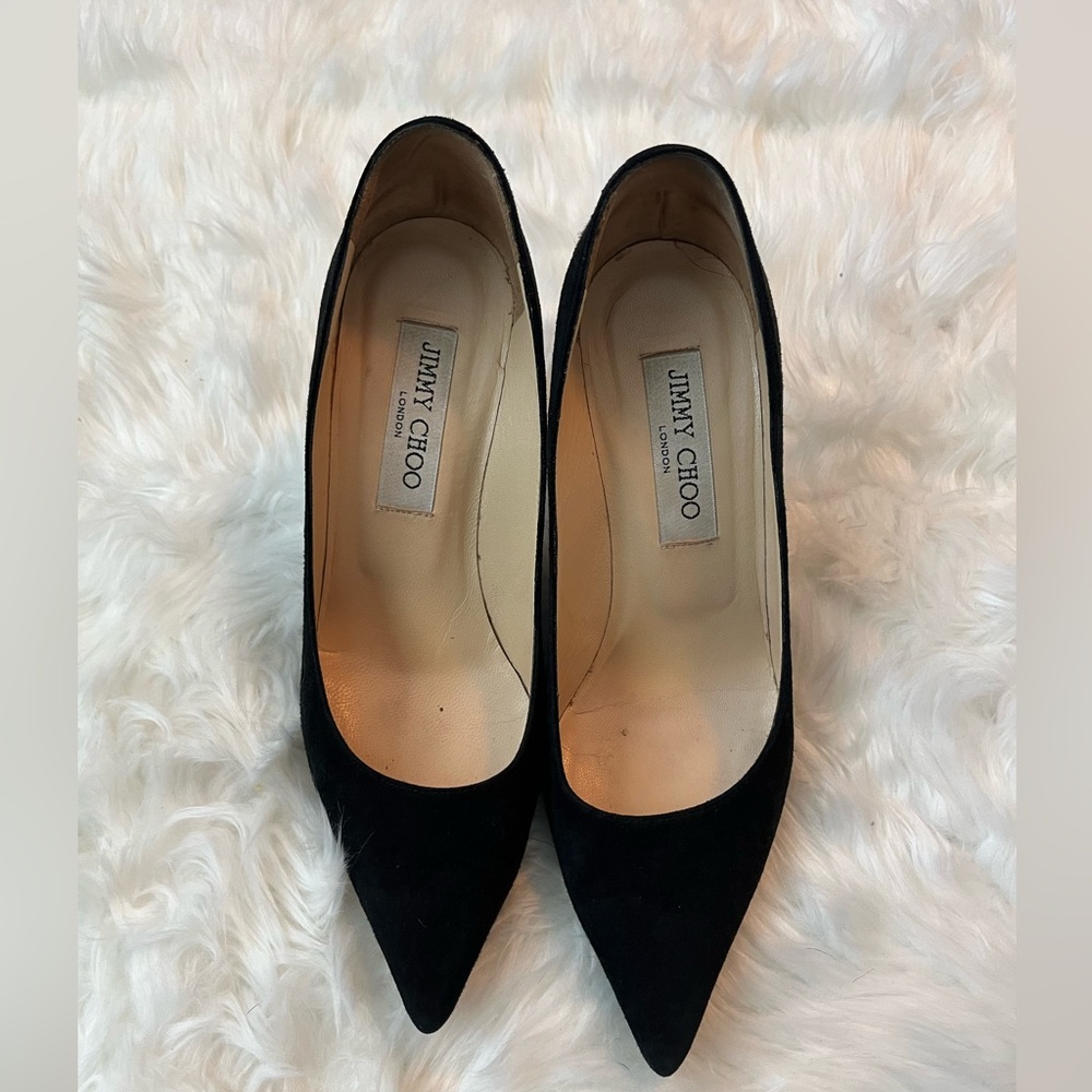 Jimmy Choo Suede Heels